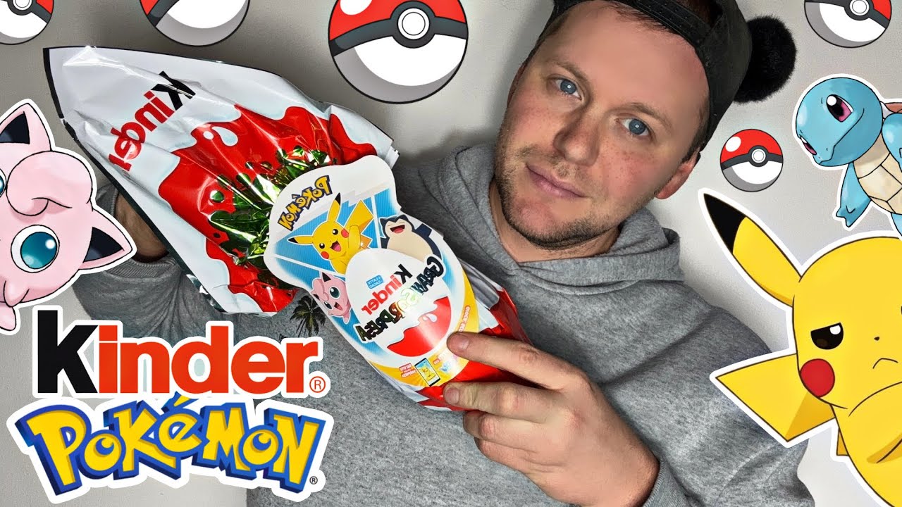 APRO L'UOVO di PASQUA KINDER dei POKEMON 2025 !!!