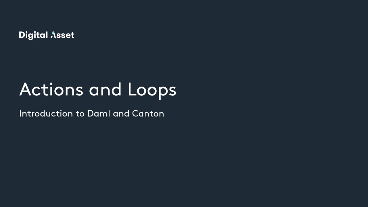 Lesson 9: Actions and Loops