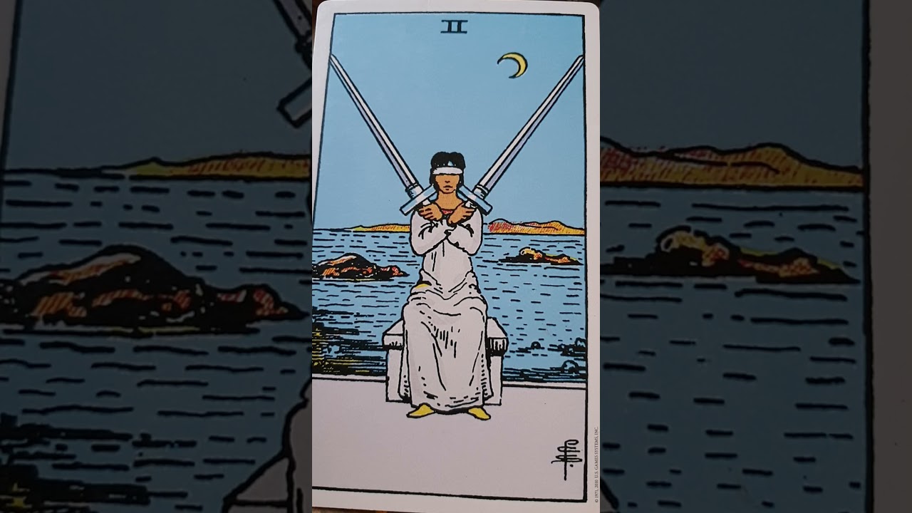 The power of the 2 of swords tarot card