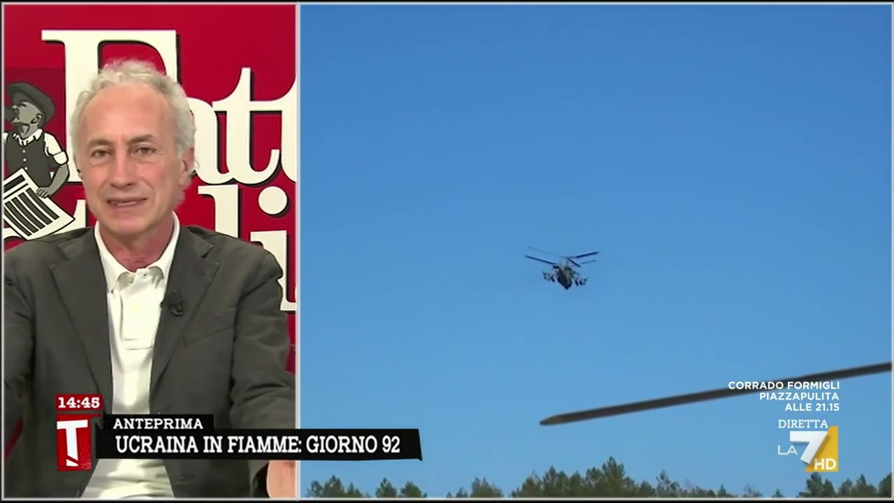 Ucraina, scontro Parsi Travaglio: 