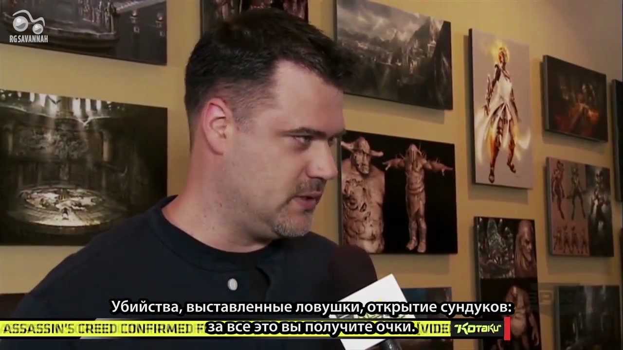 God of War: Ascension &mdash; E3 2012 Todd Papy Interview [720p] (rus sub)