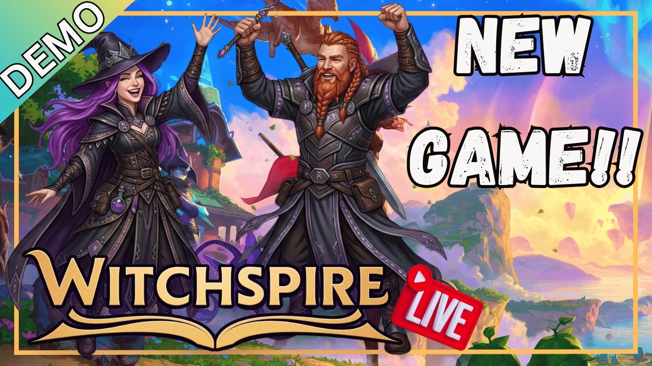 NEW GAME! New Survival Demo!  | Witchspire . CO-OP | Day 1