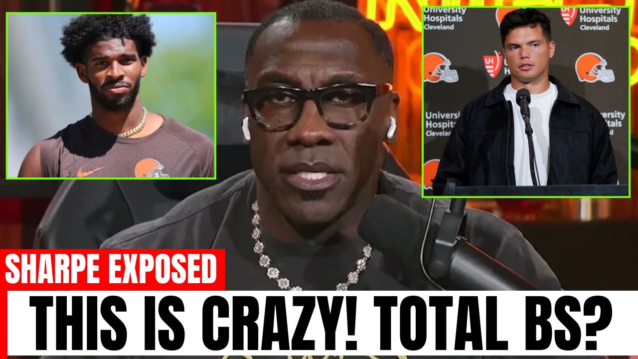 Shannon Sharpe BREAKS DOWN Browns Picking Shedeur Sanders Over Gabriel