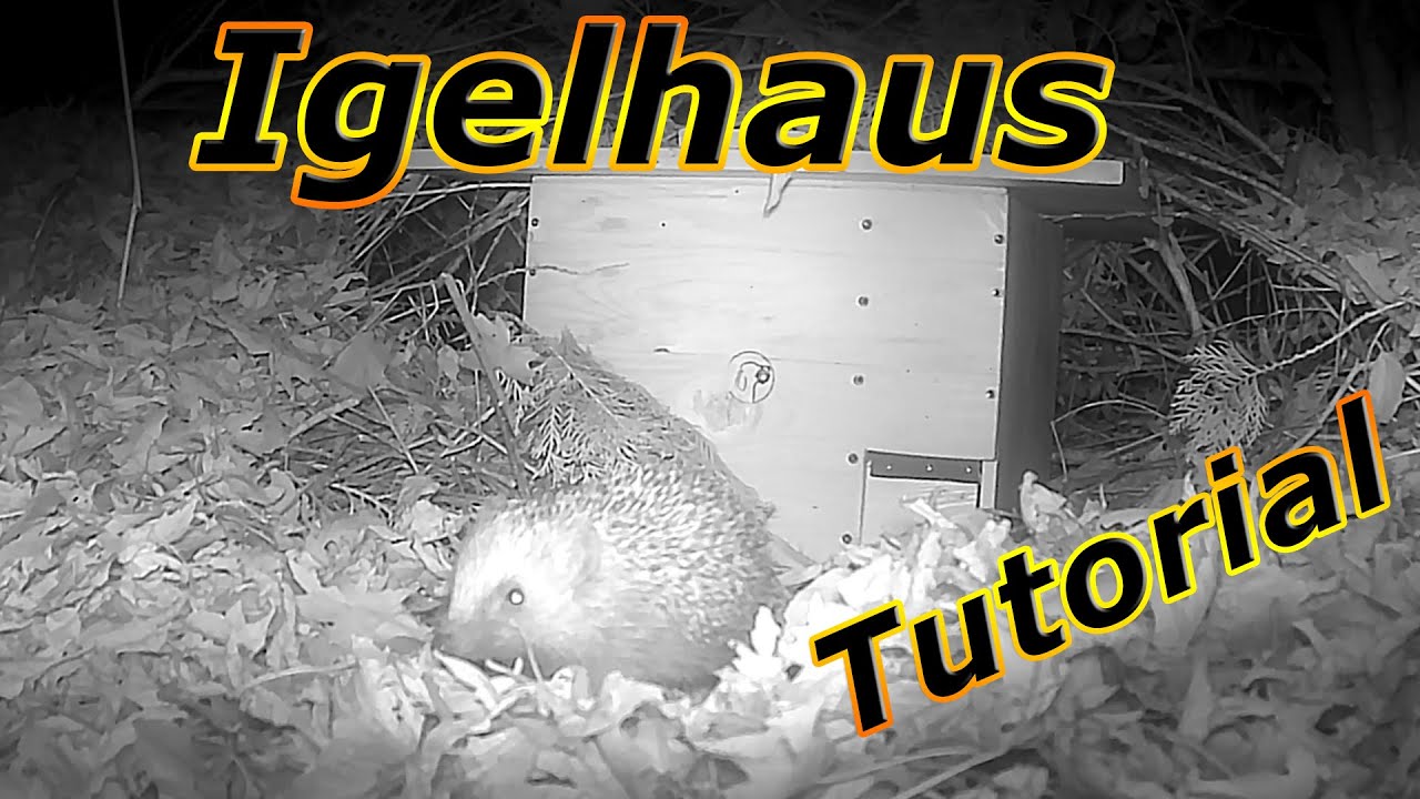 Igelhaus - kurze Bauanleitung