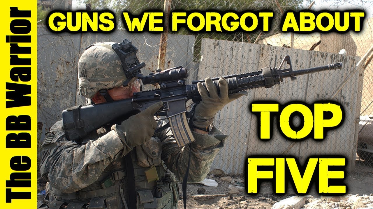 5 Airsoft Guns you Don't See Anymore on the Field