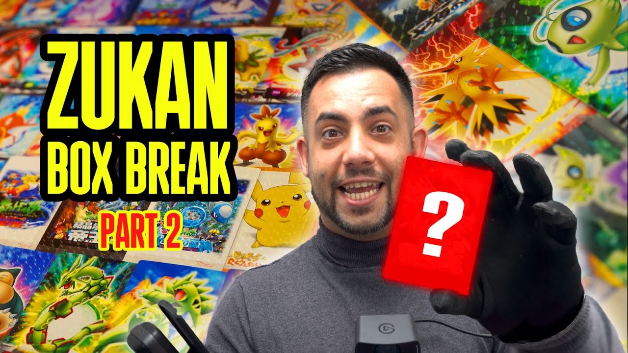 We Unboxed One of the Rarest Pokémon Sets Ever – Carddass Zukan! Part 2 with Global Nostalgia