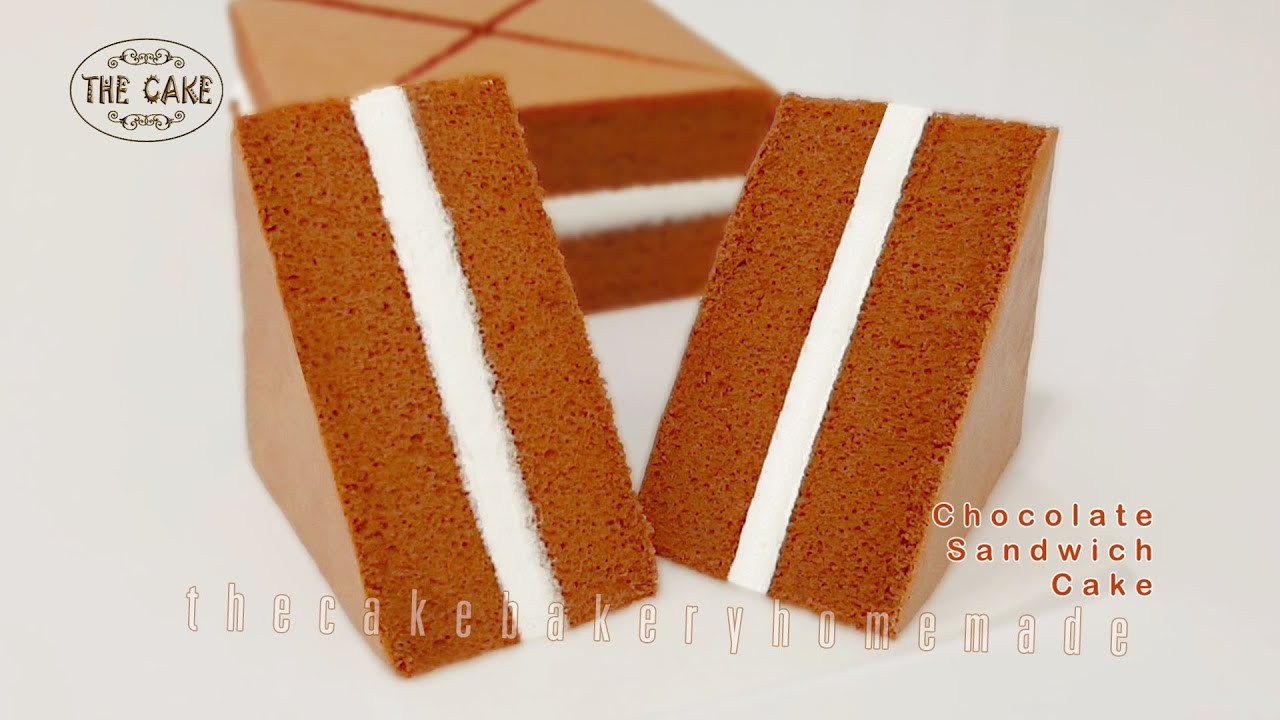 Soft and Moist Chocolate Sandwich Cake : By The Cake