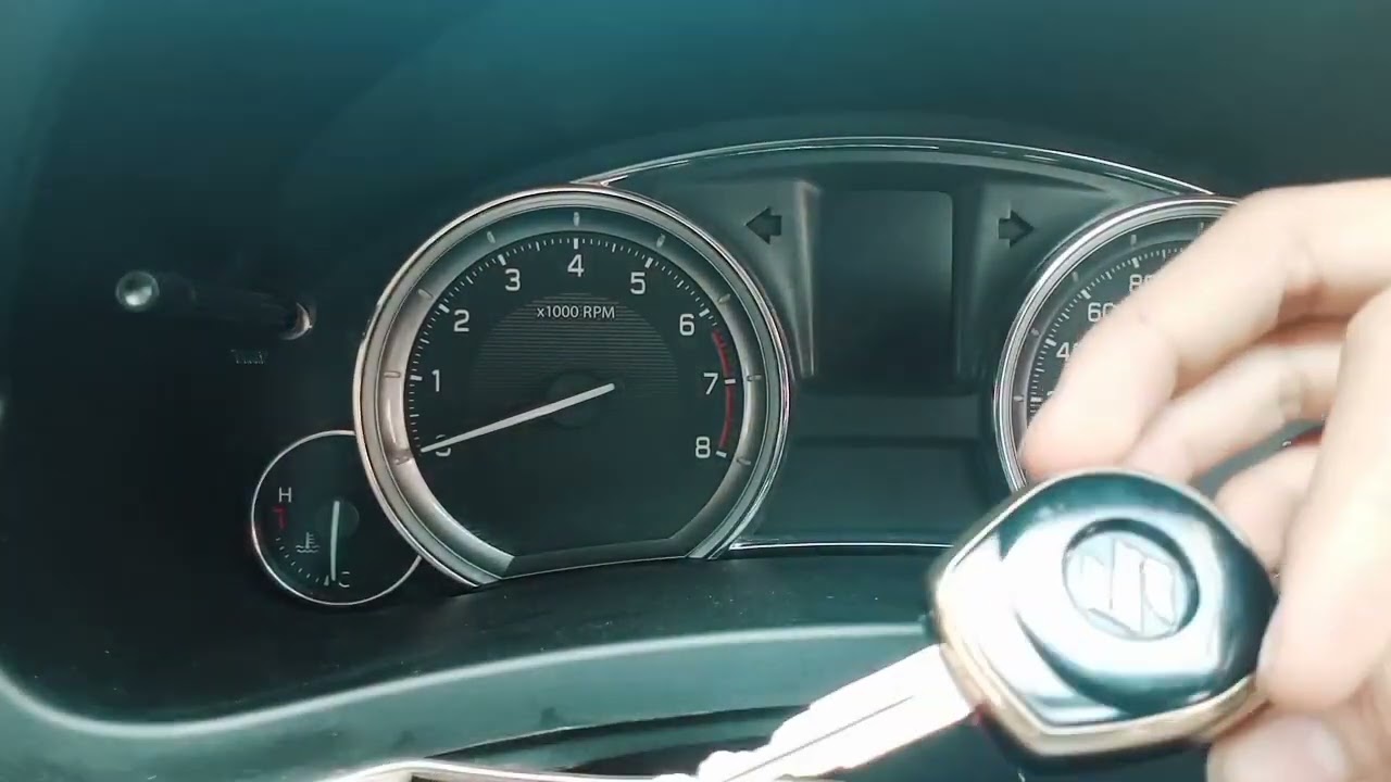 Maruti Suzuki Ciaz Activate shock sensor & Security siren settings For all Nexa car's
