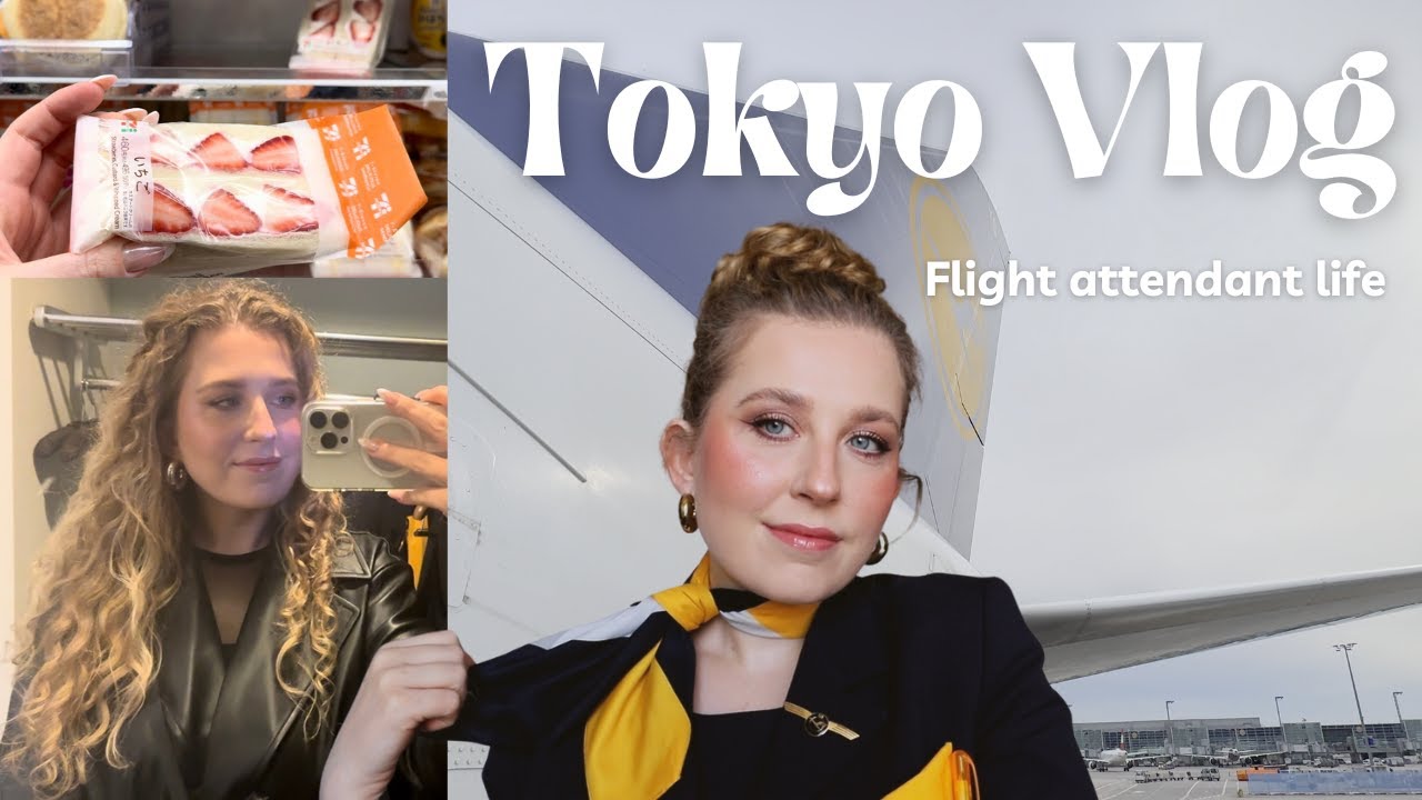 Flight Attendant Vlog: 48 hours in Tokyo 🇯🇵