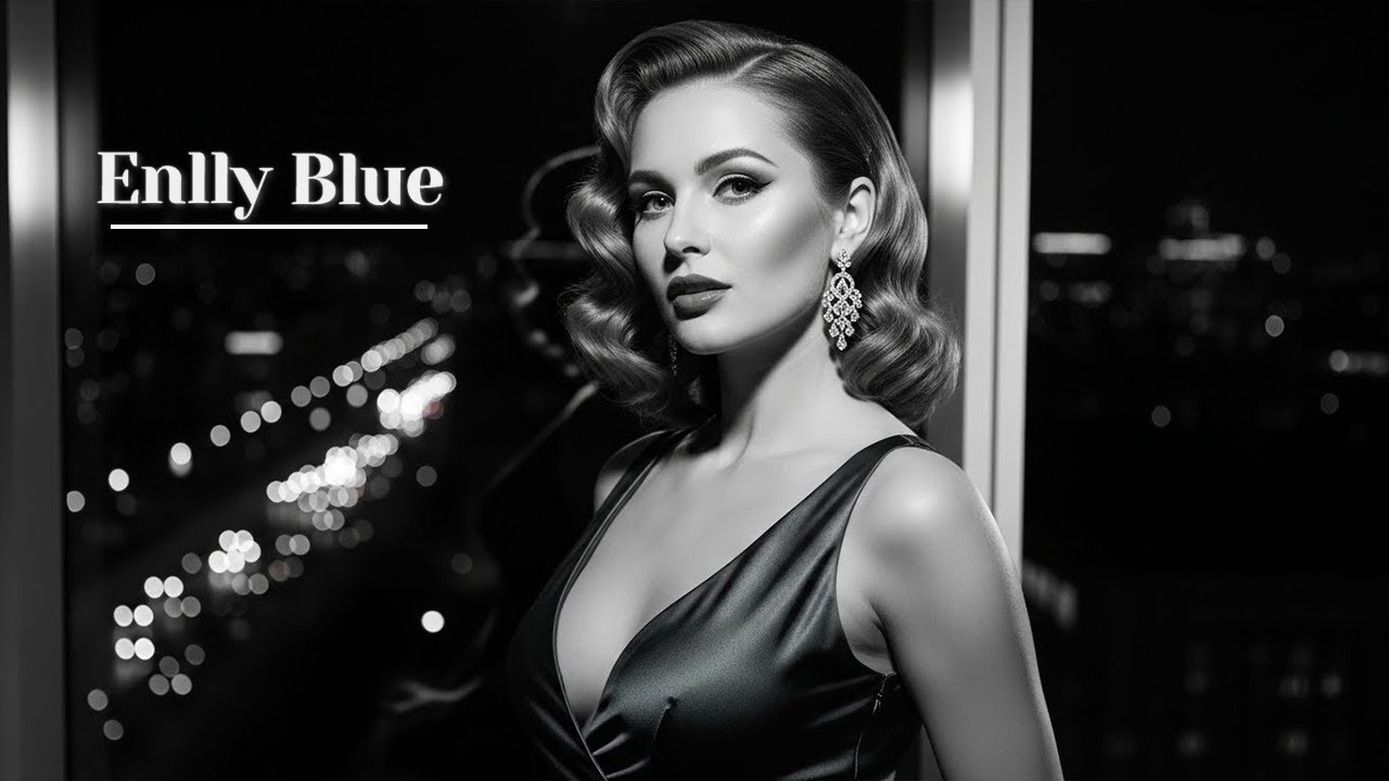 Enlly Blue - Midnight Streets | 1950s Soul Blues (Lonely Road Blues, Sax & Heartfelt Vocals)