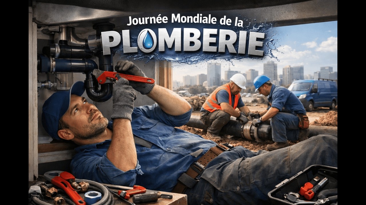 Vidéo n° 193 * Date : 11 mars * Journée de la plomberie / Journée des startups