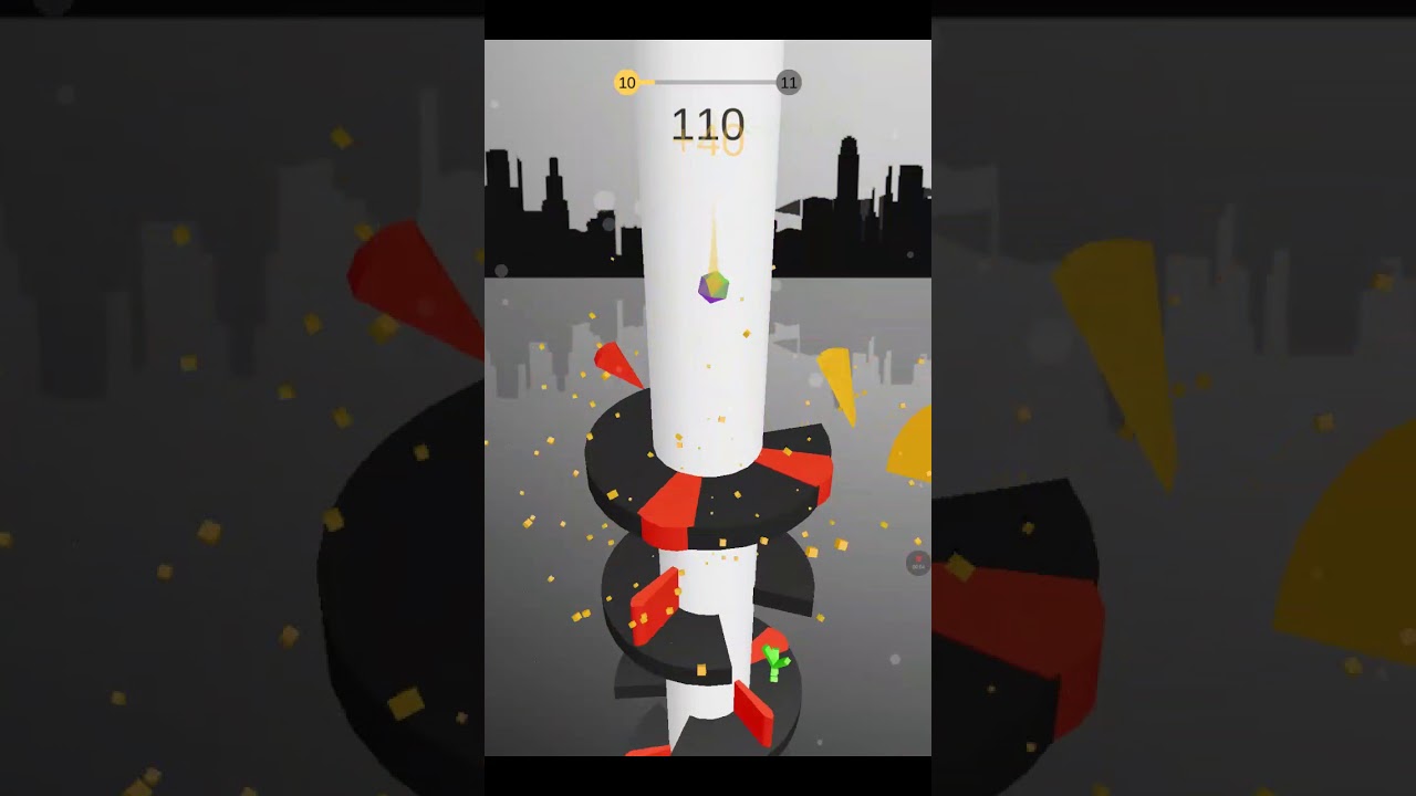 HOW TO COMPLETE HELIX JUMP LEVEL 10