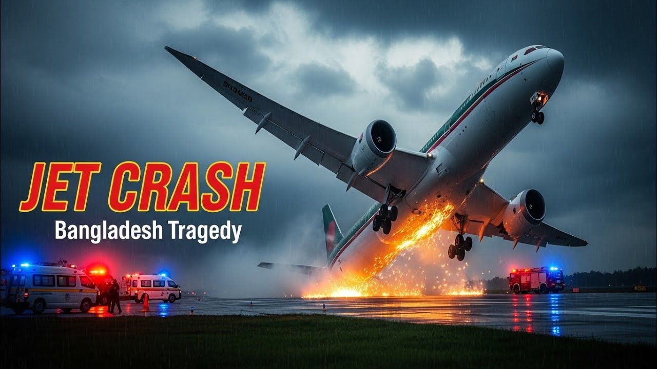 &ldquo;Bangladesh Jet Crash Explained | How the Tragedy Happened Step by Step&rdquo;