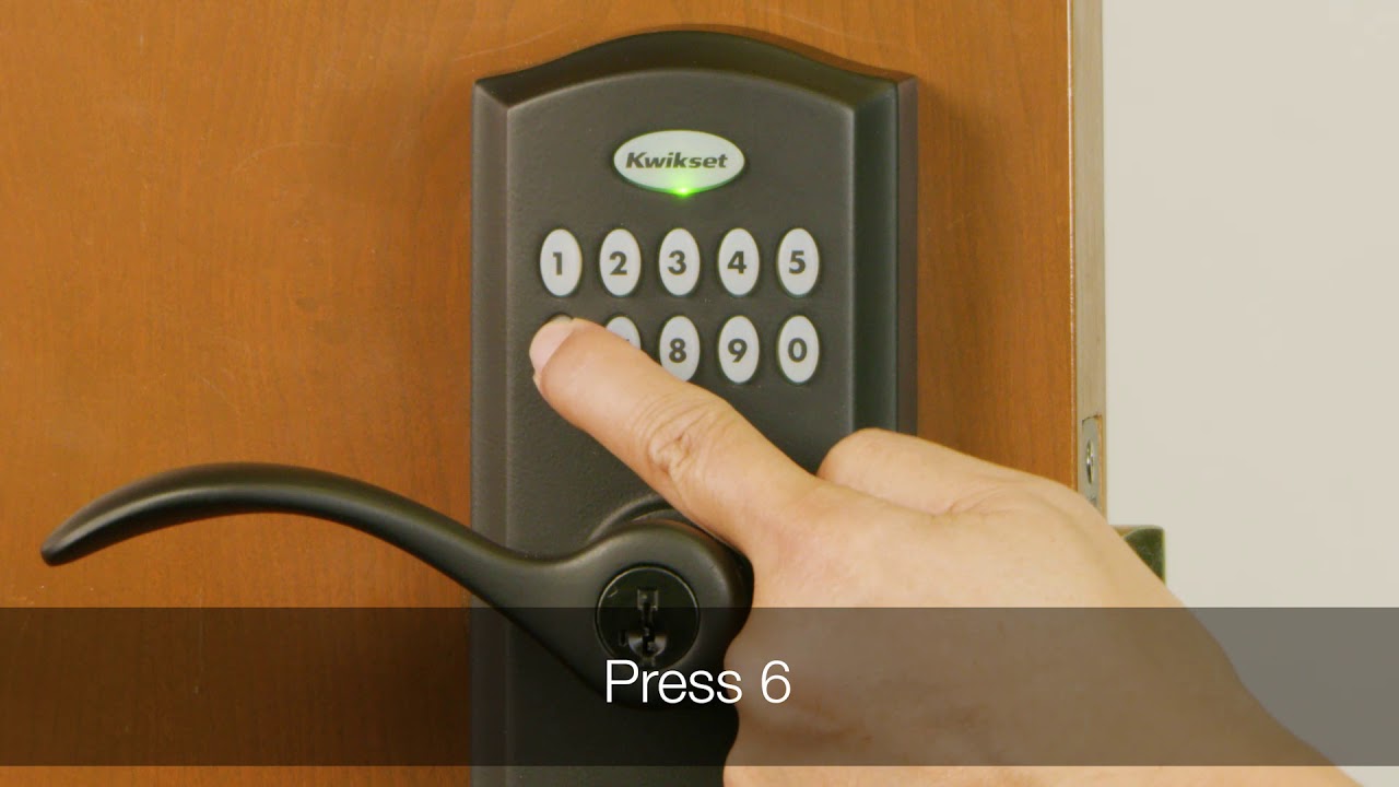 Disabling all User Codes in the Kwikset Smartcode 955/917
