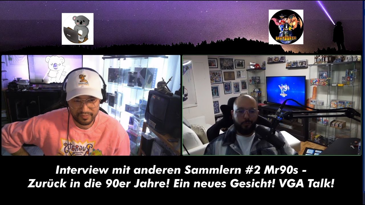 Interview mit anderen Sammlern #2 Mr90s - Zur&uuml;ck in die 90er Jahre! Ein neues Gesicht! VGA Talk!
