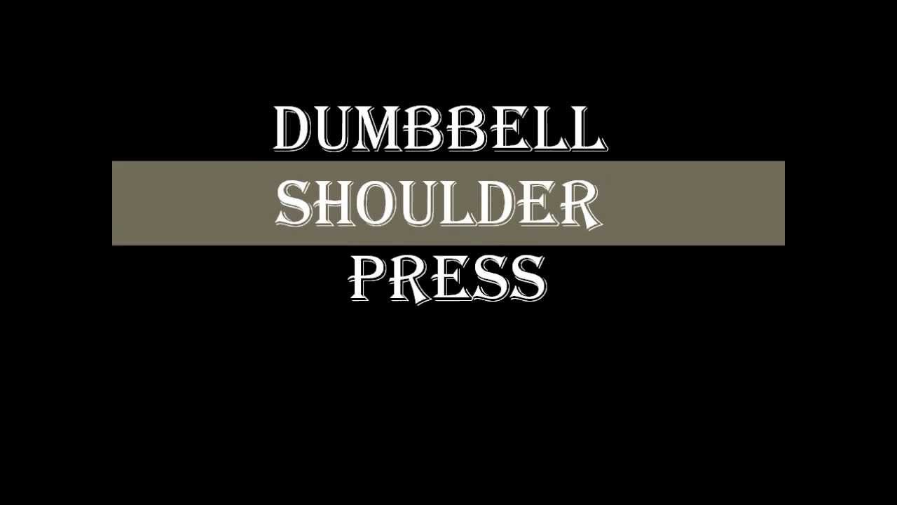 How to: Shoulder Press Like A Man