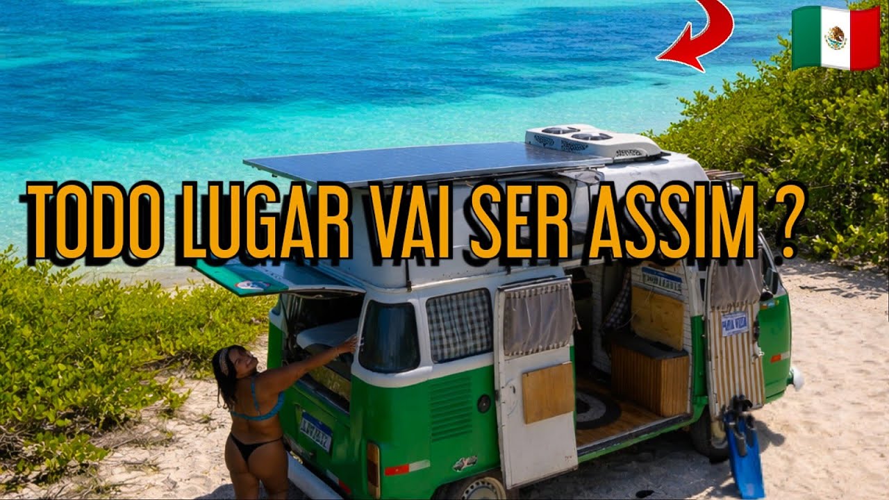 PRIMEIROS DIAS MORANDO EM UMA KOMBI NA AMÉRICA DO NORTE Ep.352