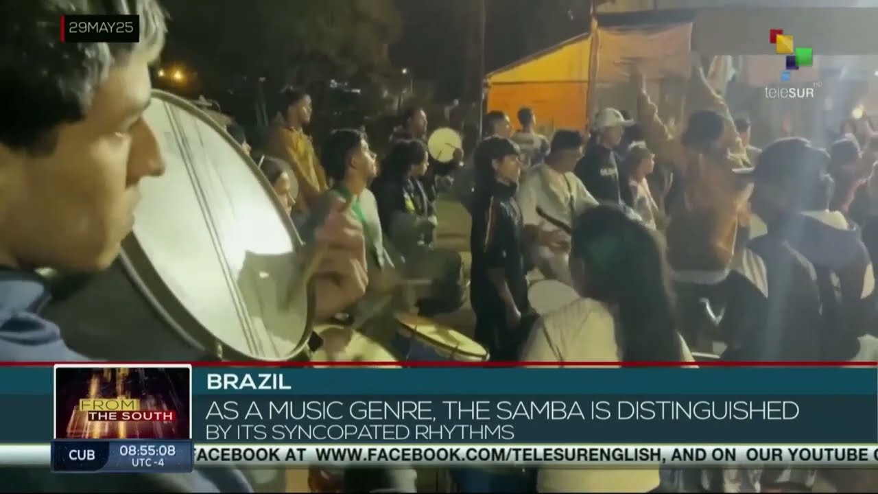 Brazil, the Samba, a musical genre and dance, emerged in the suburbs of Rio de Janeiro