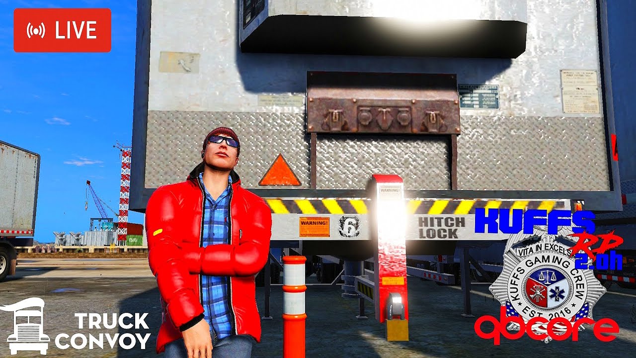 LIVE: GTA V FiveM Roleplay: 🚛Truckin' Convoy on Kuffs Server!! BEEP BEEP!!🚛