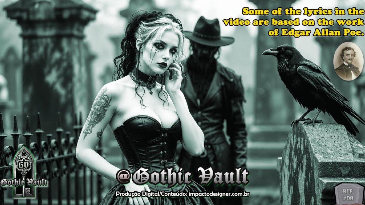 Gothic Vault! #08 Músicas Sombrias - #GothicRock  #Post-Punk #Pós-Punk #Darkwave #EtherealWave