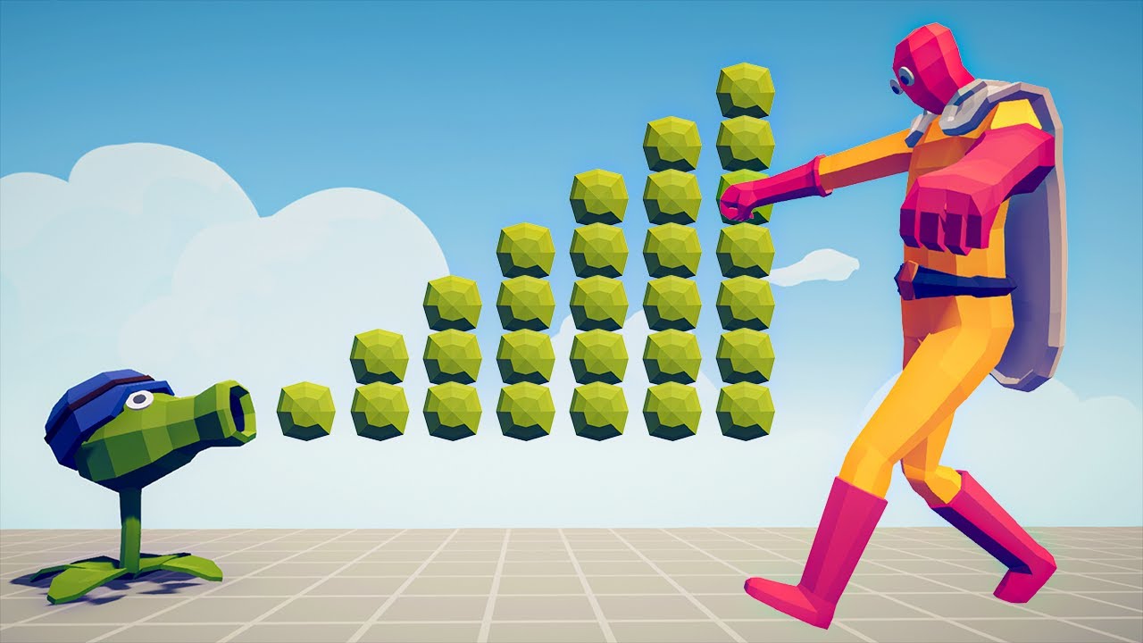 PEA SHOOTER GOD vs EVERY UNIT - Totally Accurate Battle Simulator
