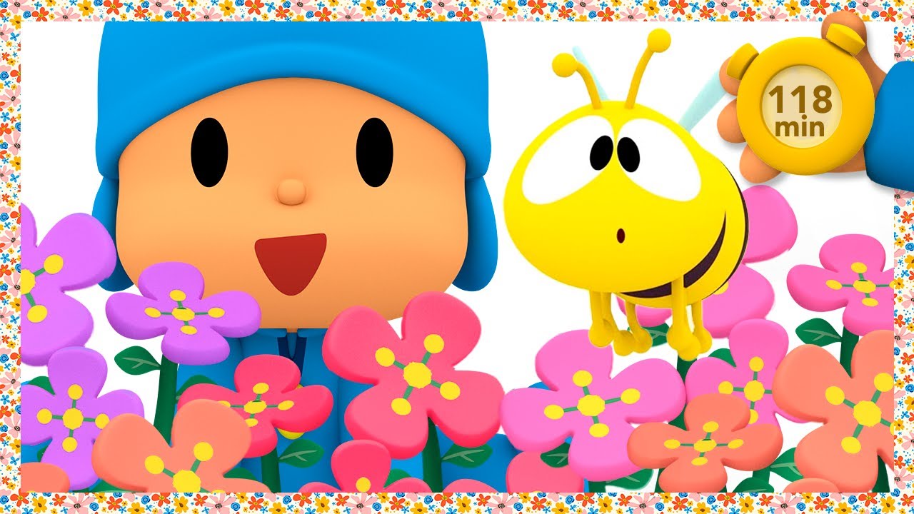 🐝 POCOYO & NINA EPISODIOS COMPLETOS - Abejas e Insectos [118 min] |CARICATURAS y DIBUJOS ANIMADOS