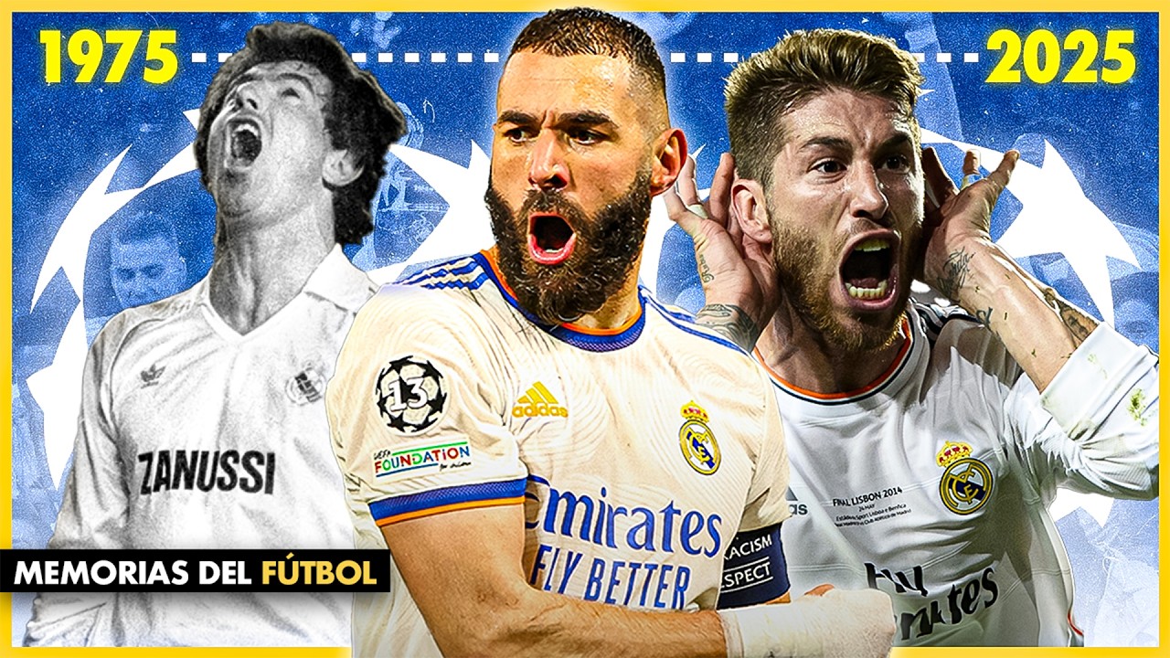 “15 REMONTADAS Épicas del REAL MADRID en Europa 😱⚽️ Las Noches Mágicas del Bernabéu