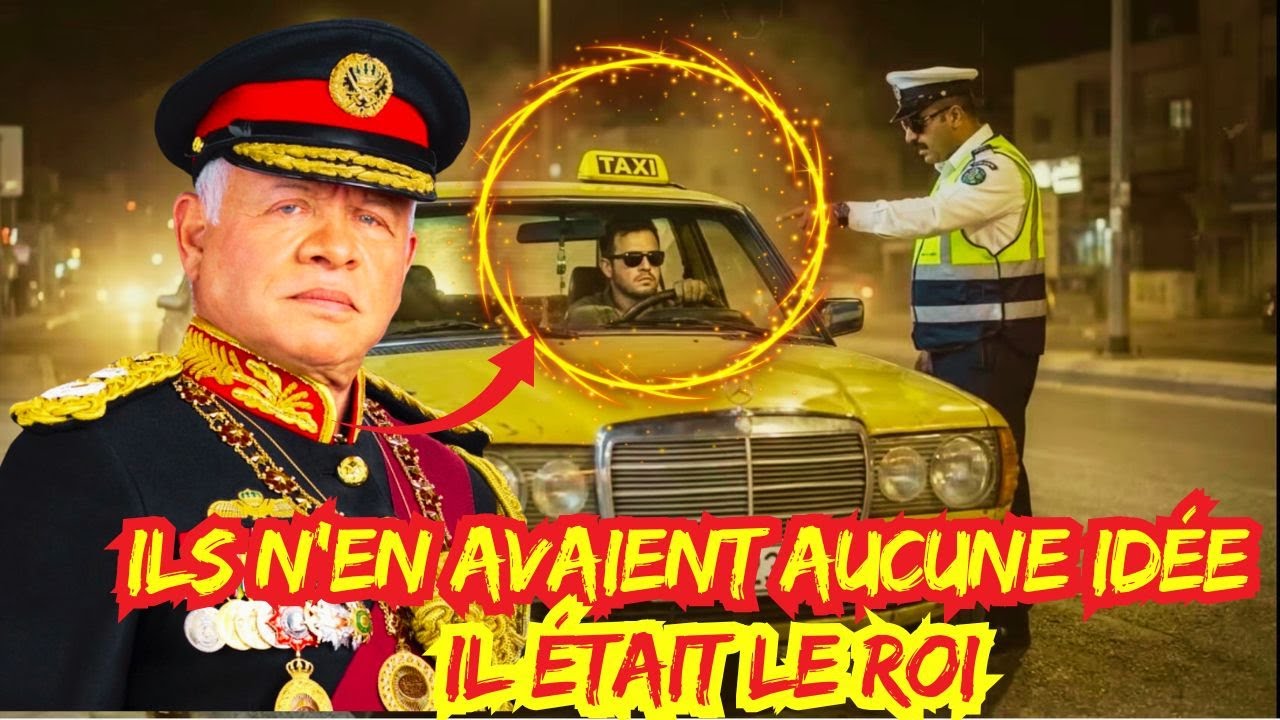 Histoire vraie  le roi de Jordanie déguisé en chauffeur de taxi — ce qu’il a entendu l’a choqué !