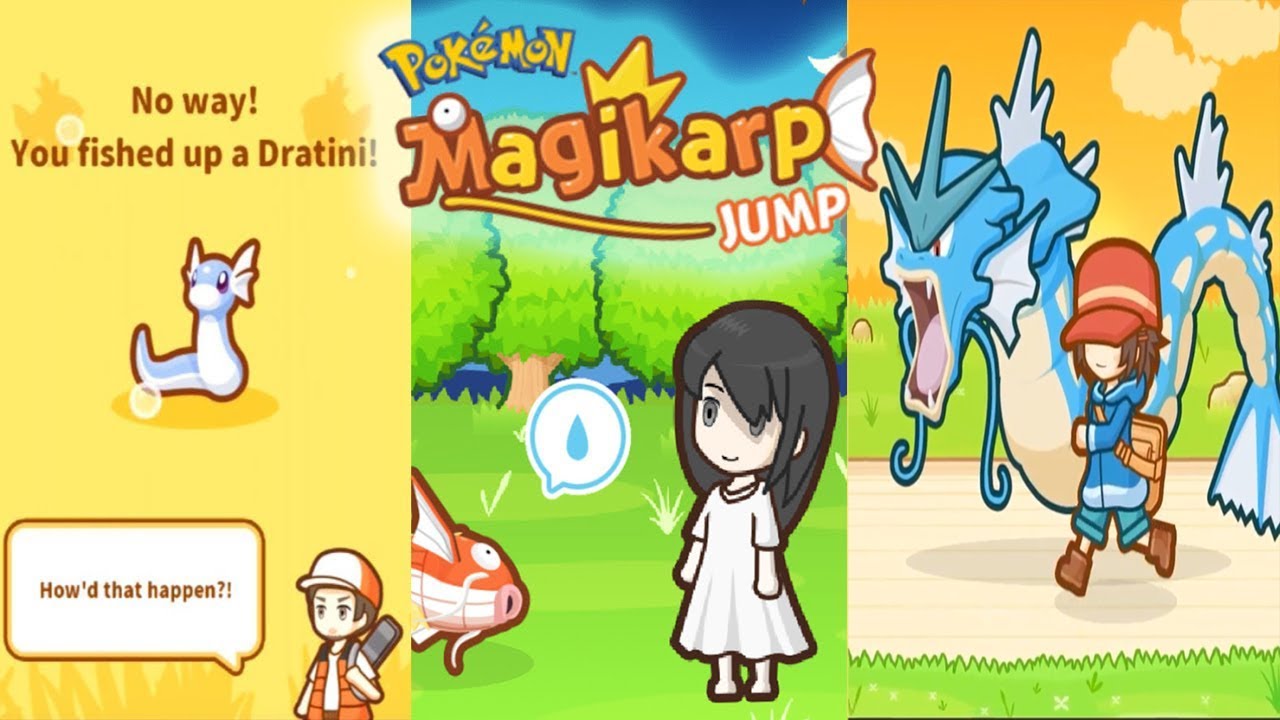 3 Hidden Secrets In Pokemon Magikarp Jump- Dratini, Gyarados and Summoning A Ghost !!