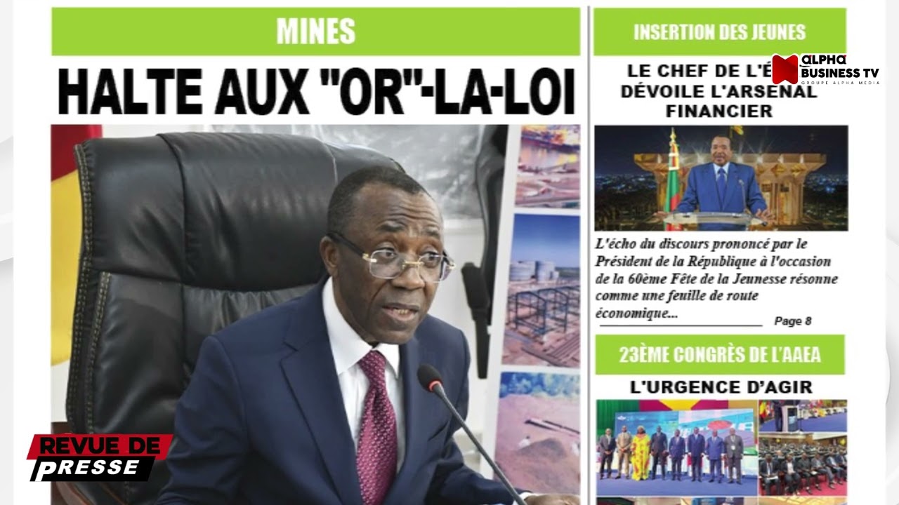 revue de la presse économique Alpha eco