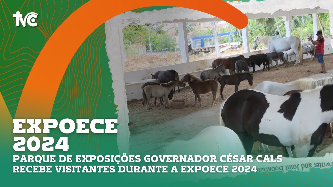 Parque de Exposições Governador César Cals recebe visitantes durante a EXPOECE 2024