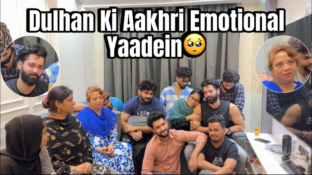 Dulhan Ki Aakhri Yaadein Emotional 🥹| Huda Appi Ka Rishta Ghar Walose | Fokats | Abresh & Zeeshan