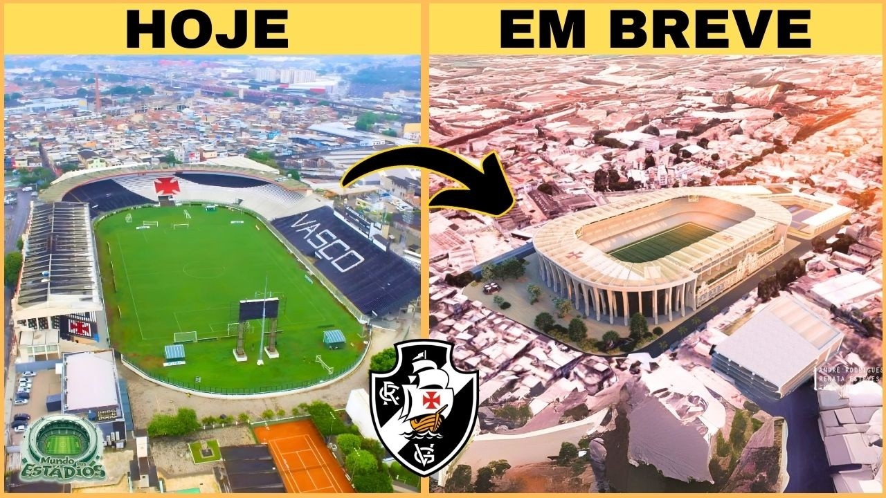 REFORMA Histórica de SÃO JANUÁRIO: Como Ficará o Novo Estádio do Vasco?