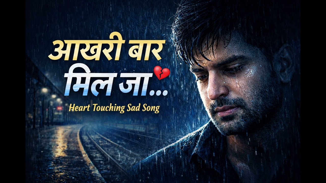 Aakhri Baar Mil Ja 💔 | Heart Touching Sad Song 2026 | New Hindi Emotional Song | Breakup Song