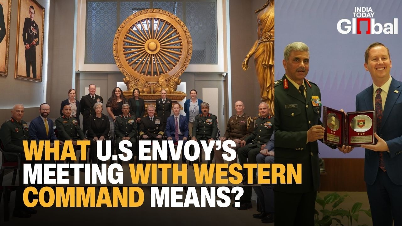 US Envoy's Visit to Indian Army Western Command Triggers Political Storm Online Amid Defence Ties