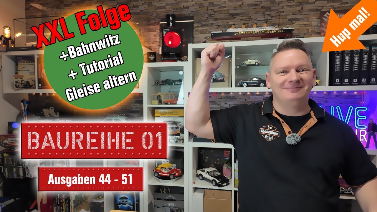 🚂 Baureihe 01 - XXL: 44 - 51 + Tutorial: Gleise altern + Bahnwitz