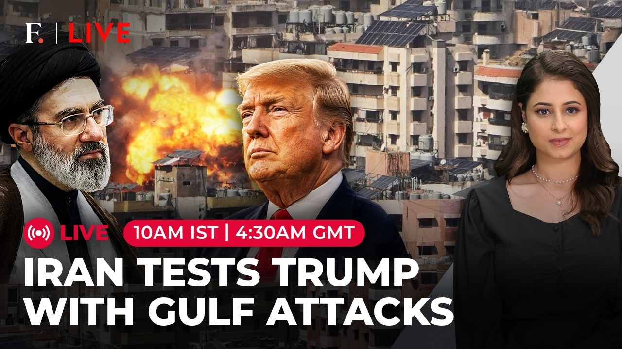LIVE: Iran Ramps Up Gulf Drone Attacks as Trump Pushes for Talks | Firstpost Live