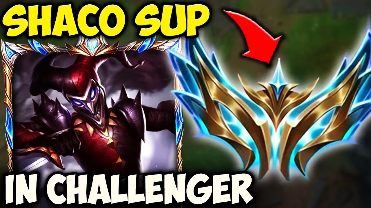This is how you play Shaco Support in Challenger Elo
