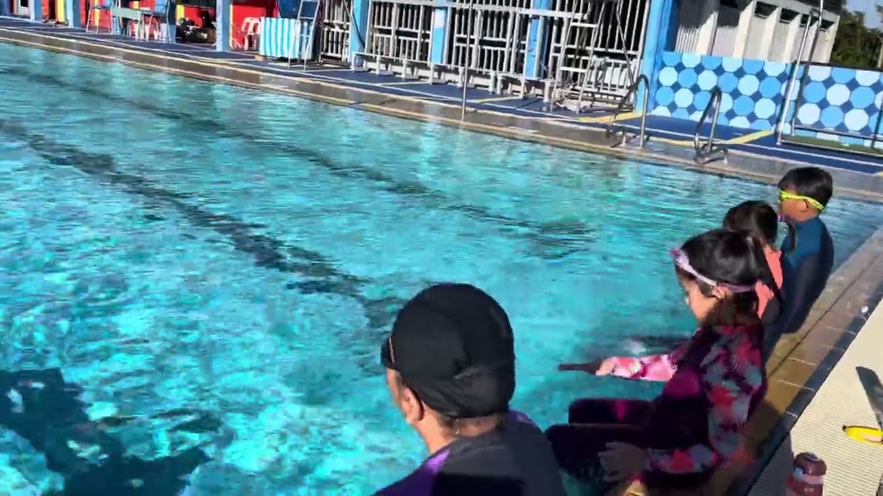 Aarogya, Samuel and Shannon with no breath up to 10metres