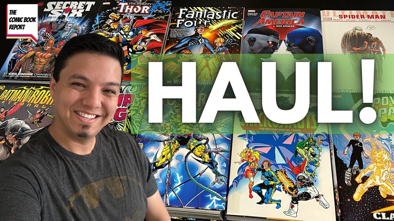 BIG OMNIBUS COMIC HAUL | Comic Book Haul! | Marvel Comics | DC Comics | #comics