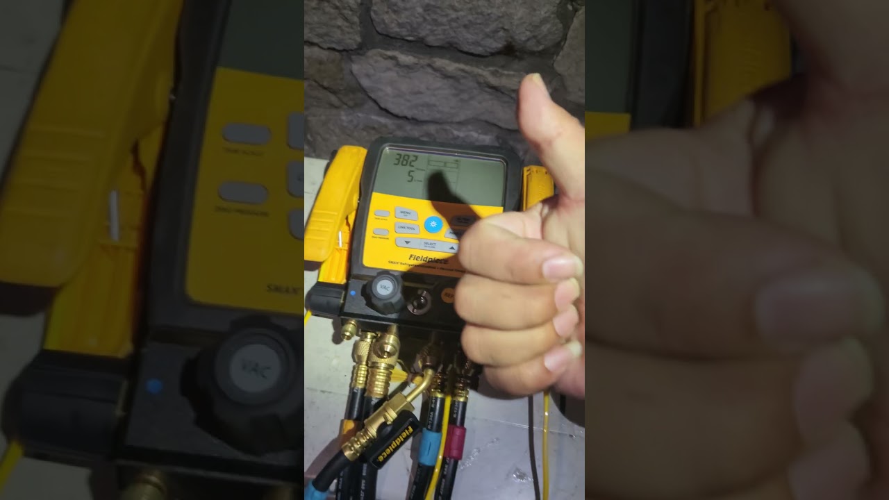 Hvac como aser el vacio  de 500 micrones #new #news #minecraft #travel #refrigeración #automobile 