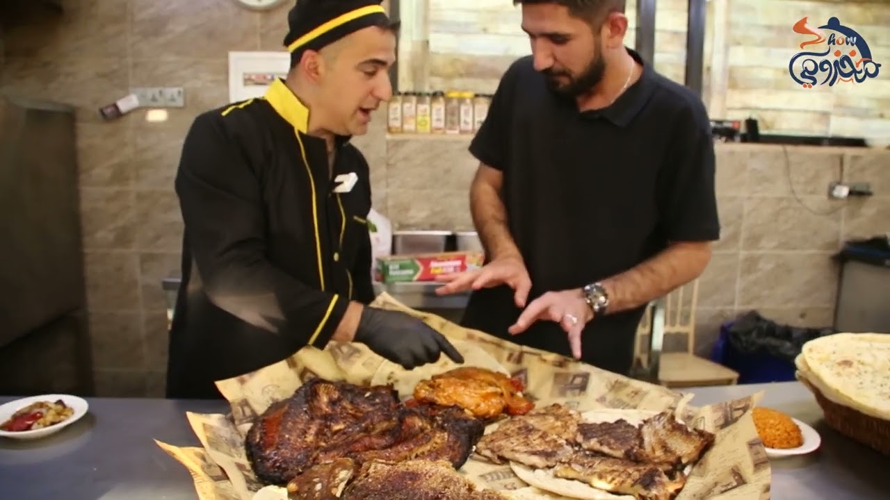 اليوم راح نجرب اطيب صينية سمك مشكل سعرها 55الف وتكفي 5 نفرات 😍✌️