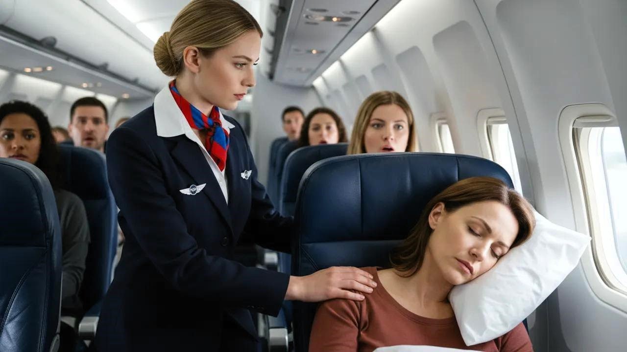 Zasnęła Na Miejscu 8A – Gdy Kapitan Zapytał O Pilotów Myśliwskich, Wszystko Zmieniło Się Nagle