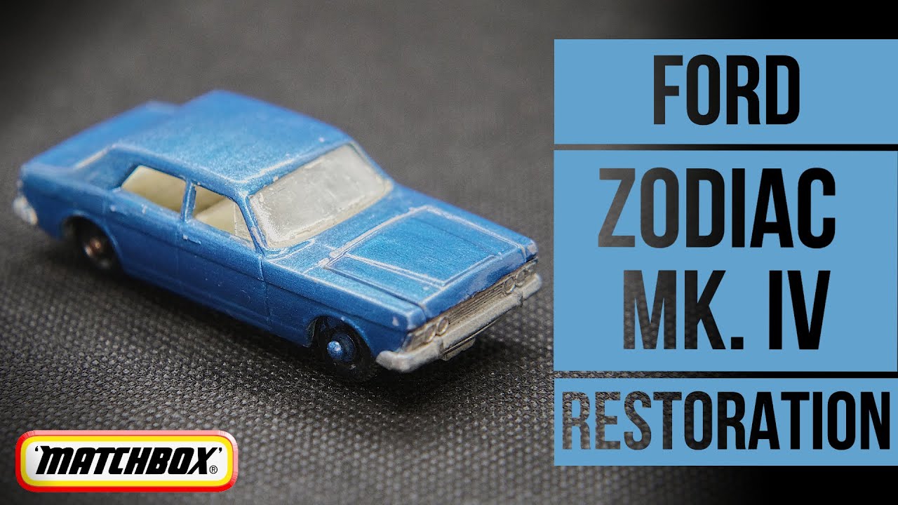 MATCHBOX restoration: 53C Ford Zodiac Mk. IV