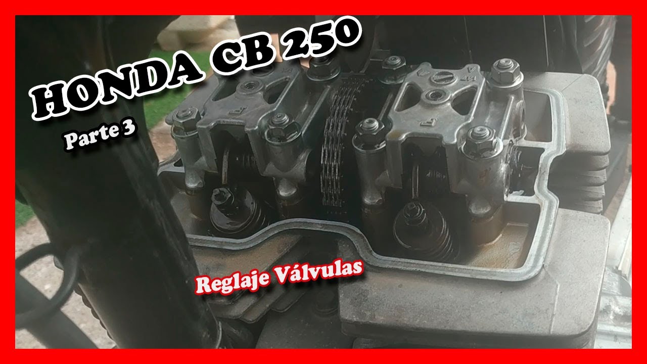 Restauración Honda CB 250 (Parte 3) | Reglaje de válvulas paso a paso