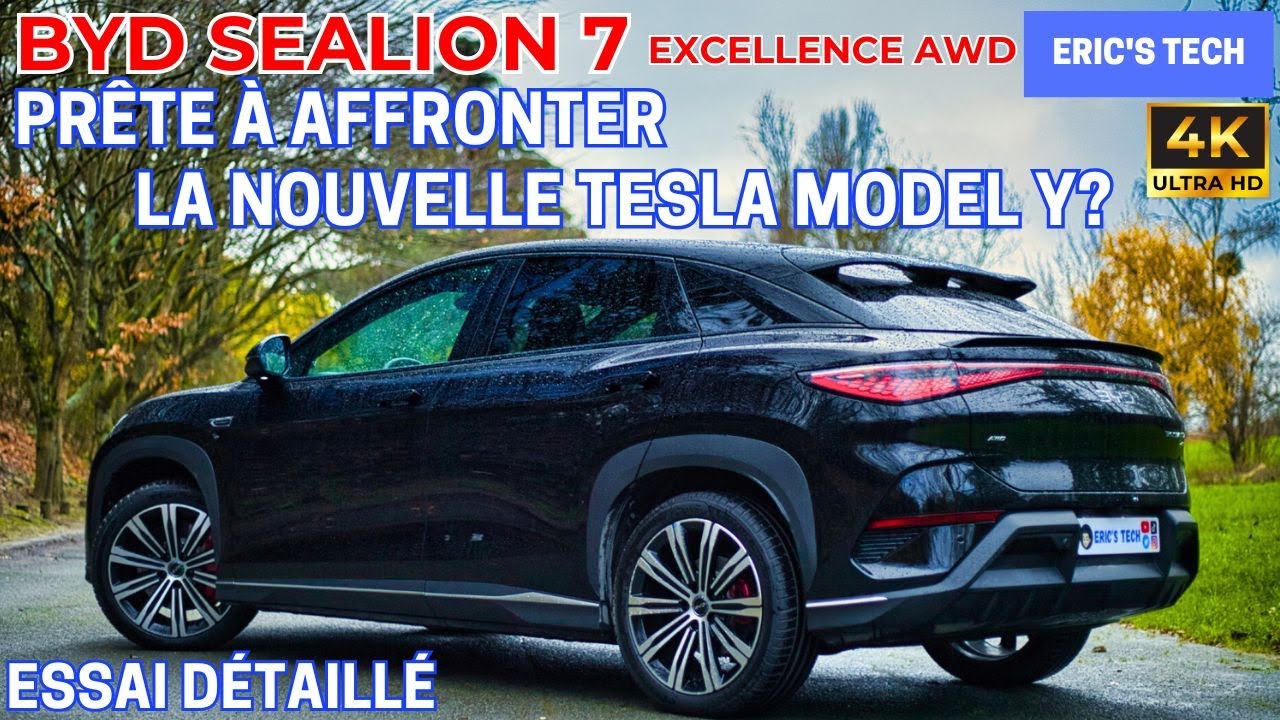 BYD SeaLion 7 - Prête à affronter la nouvelle Tesla Model Y?