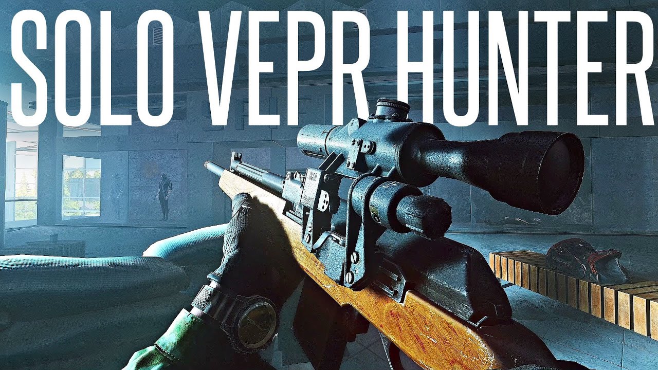 OVERPOWERING SQUADS WITH THE VEPR HUNTER - Escape From Tarkov Gameplay