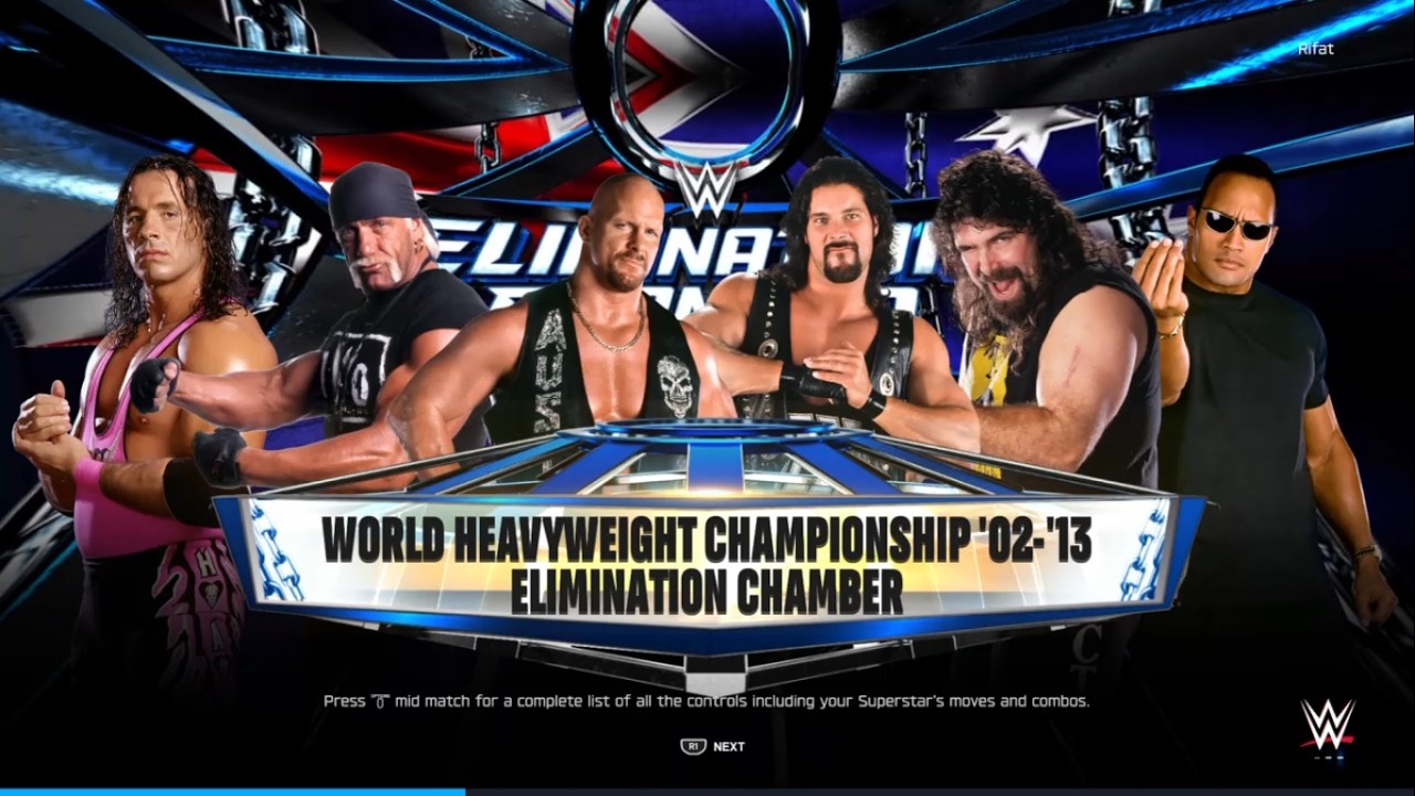 WWE 2K25 Six Man Elimination Chamber Match for the World Heavyweight Championship | PS5™ Pro [4K60]