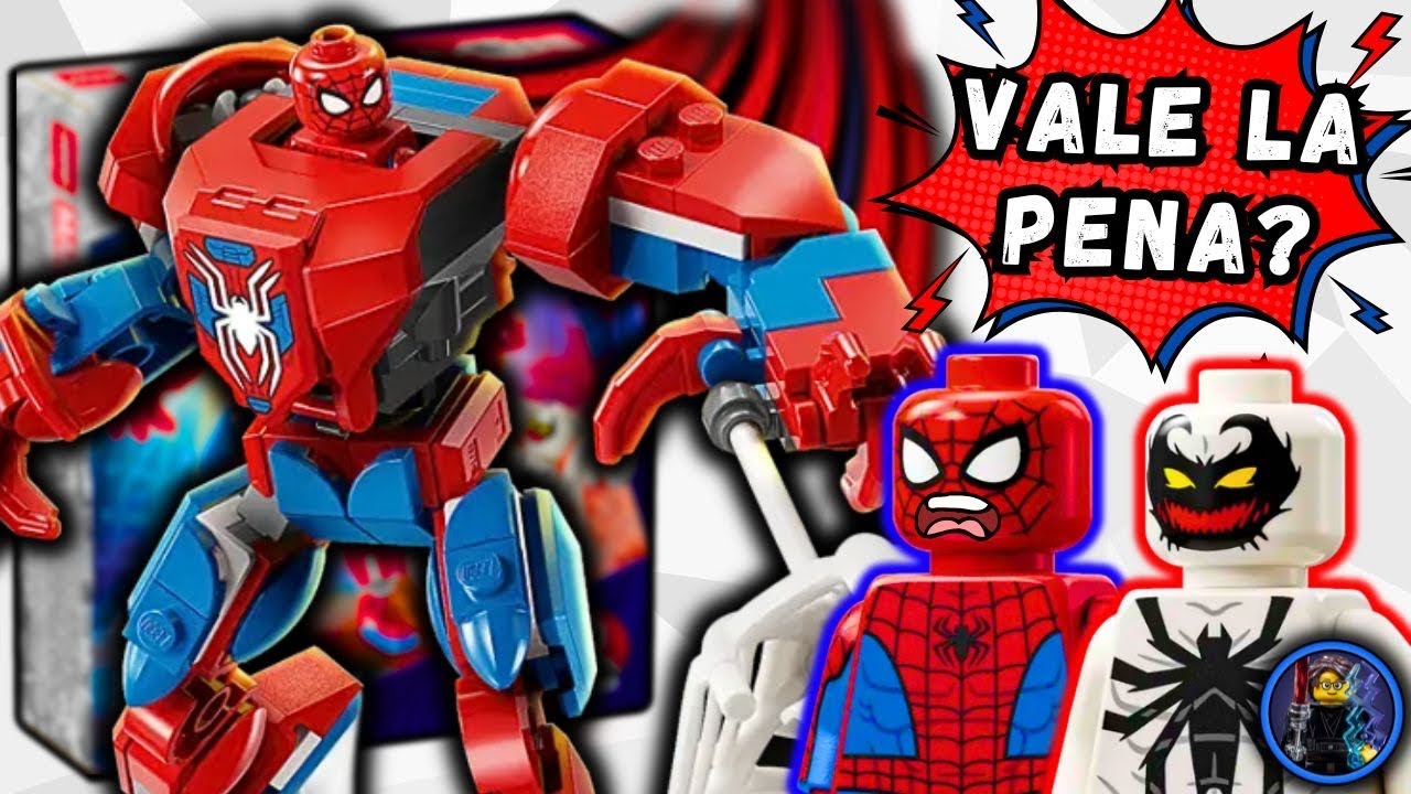 Anti-Venom VS Spider-Man Mech / Minifigs