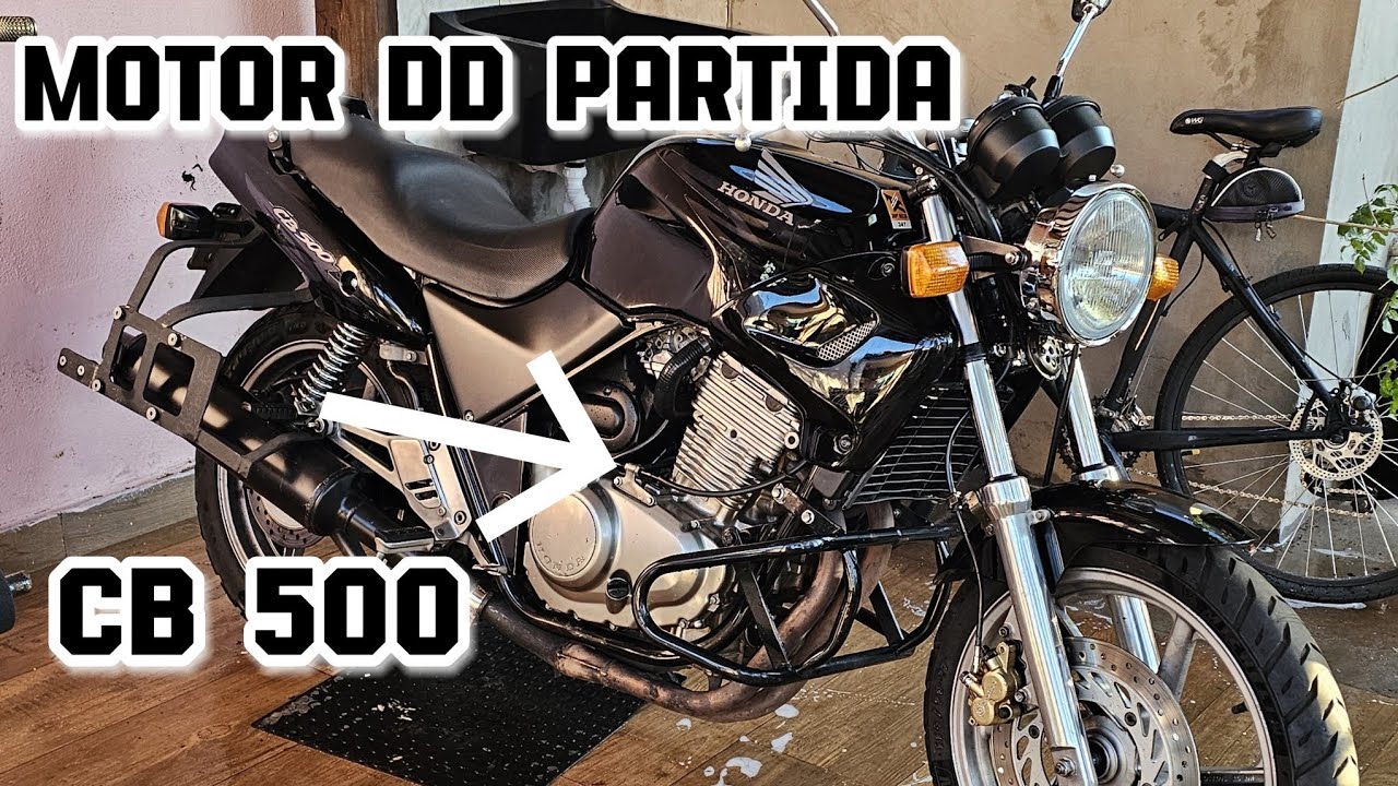 Como trocar as escovas do motor de partida CB 500